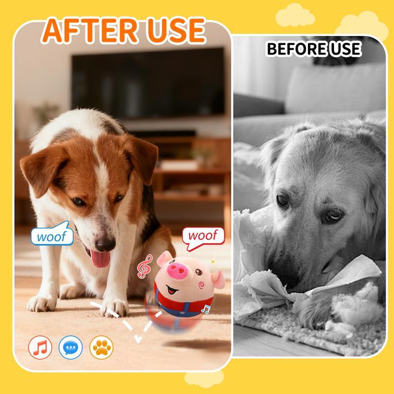 Interactive Singing Plush Ball Toy for Dogs - view 5