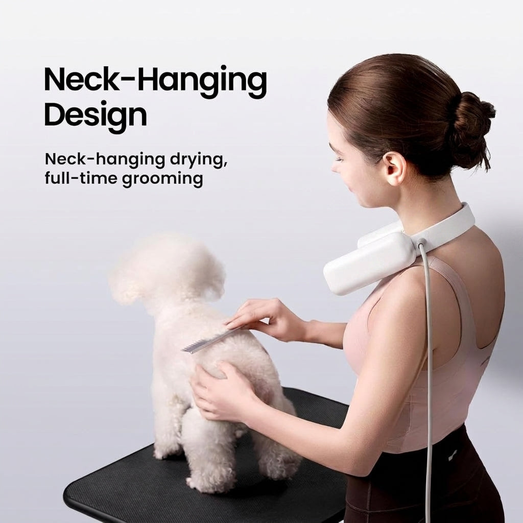Hands-Free Dog Grooming Neck Dryer - view 3