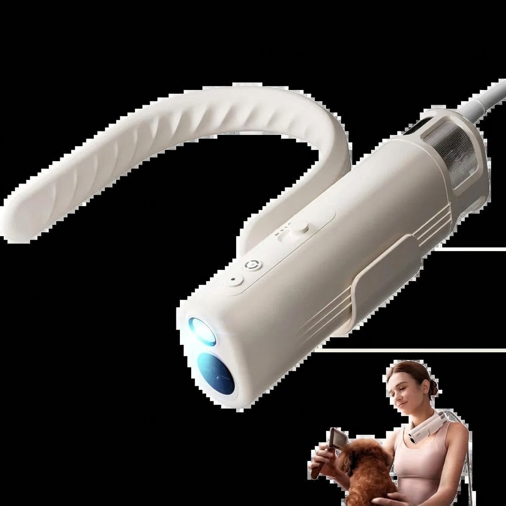 Hands-Free Dog Grooming Neck Dryer - view 6