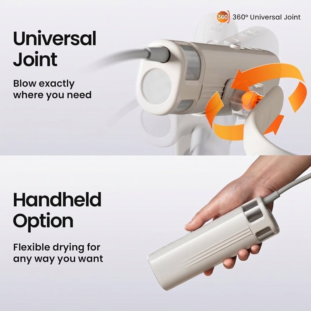 Hands-Free Dog Grooming Neck Dryer - view 8