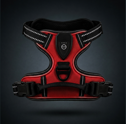 Rechargeable LED Glow Dog Harness - product photo 3