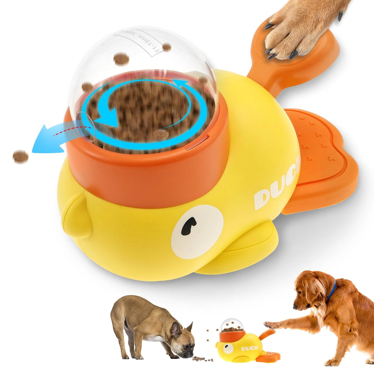 Interactive Duck Slow Feeder mechanism