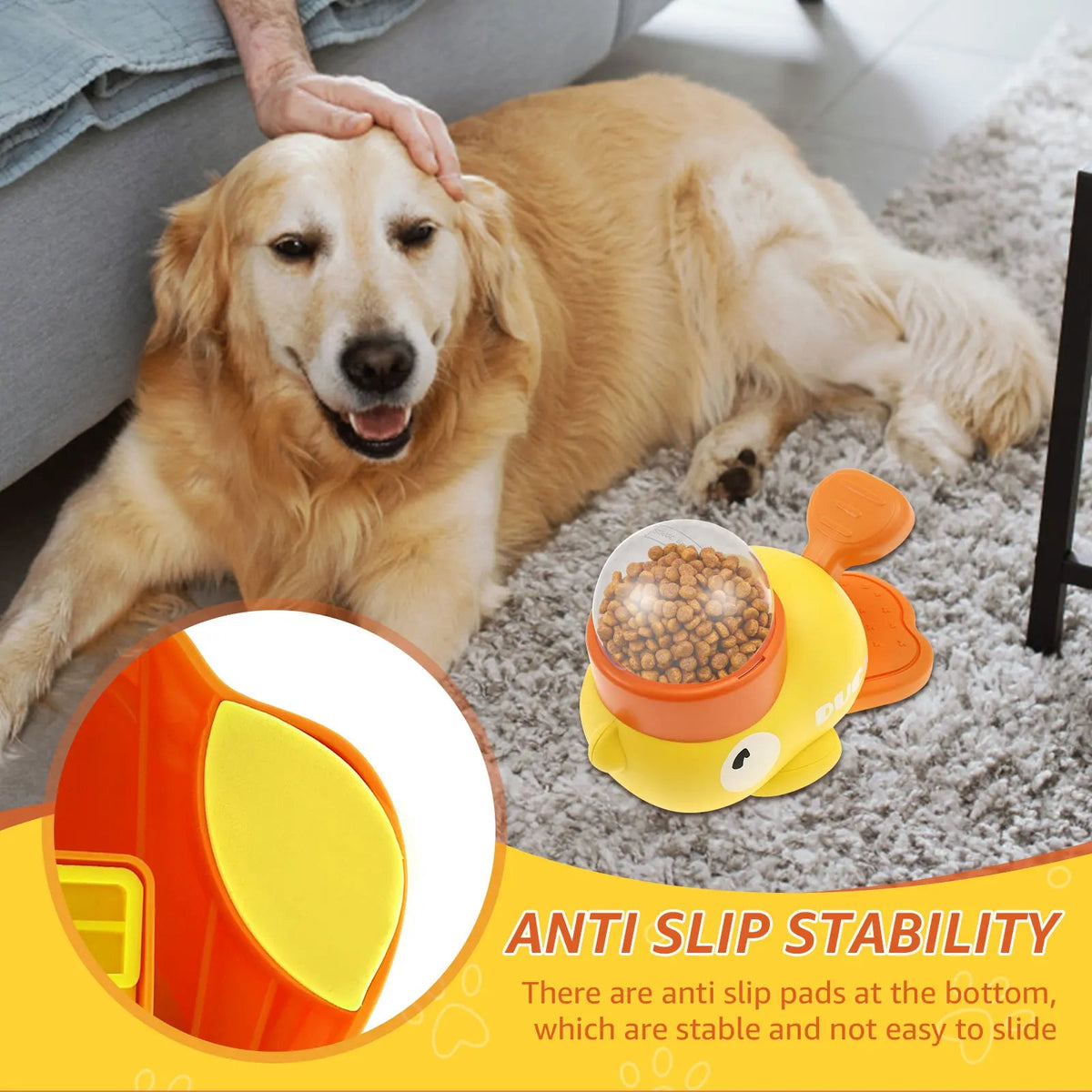 Interactive Duck Slow Feeder lifestyle