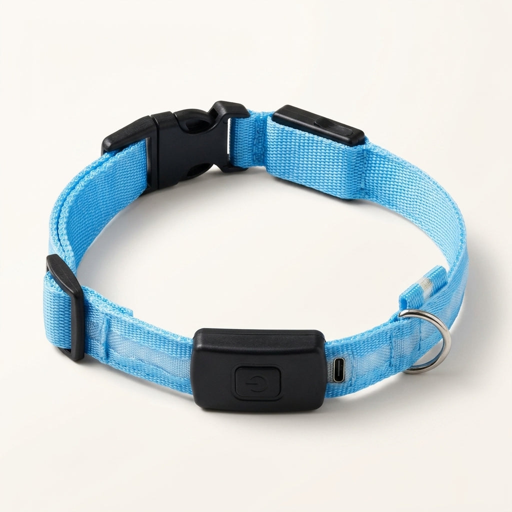 USB Rechargeable LED Dog Collar - 1
