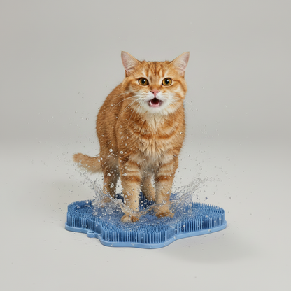 Self-Grooming Scratching Pad for Cats