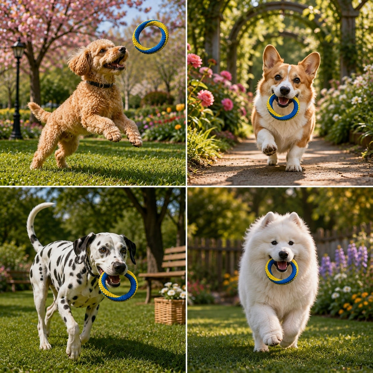 Woven Ring Tug and Chew Toy for Dogs - image 4