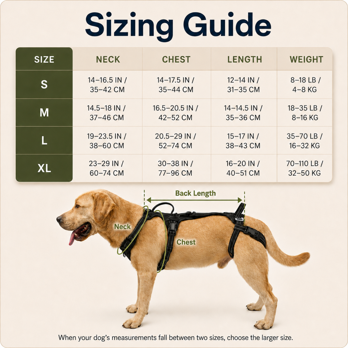 Full-body dog mobility harness