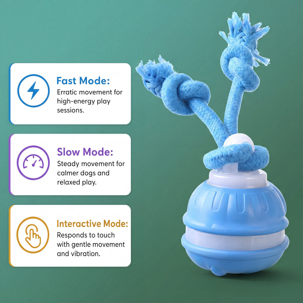 Automatic interactive dog toy - product image 3