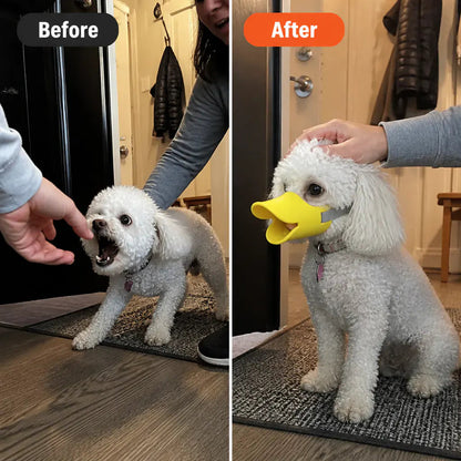 Soft Silicone Duck-Bill Dog Muzzle