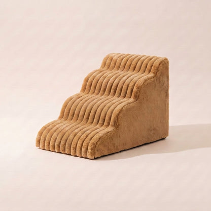 Low-rise foam dog stairs