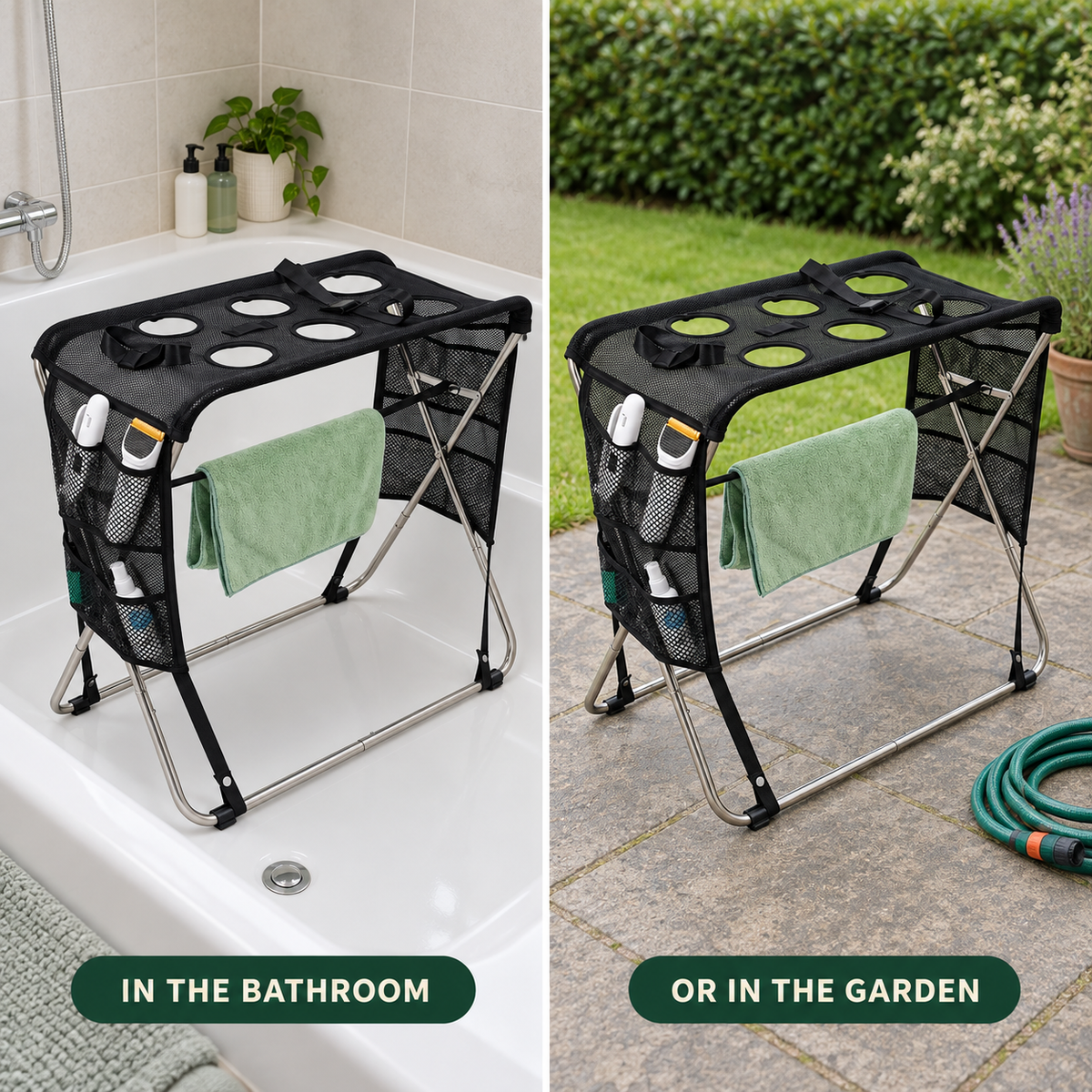 Dog bath and grooming table