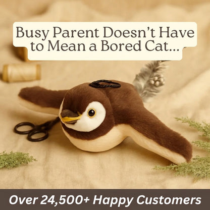 Automatic Flapping Bird Toy for Cats - Product