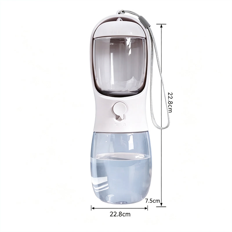 Portable pet water food bottle 10