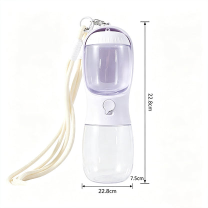 Portable pet water food bottle 11