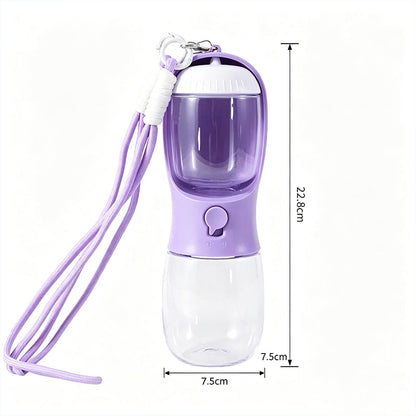 Portable pet water food bottle 13