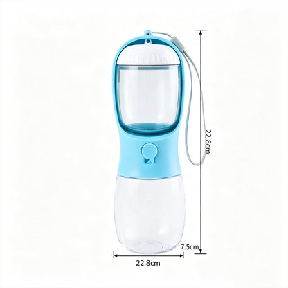 Portable pet water food bottle 14
