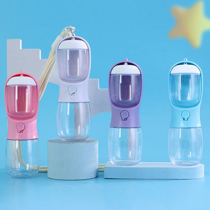 Portable pet water food bottle 1