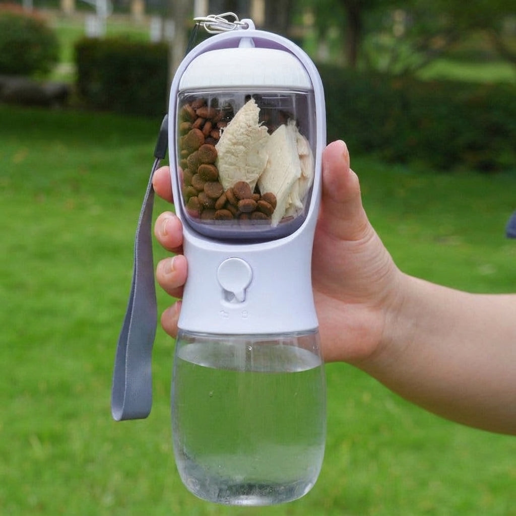 Portable pet water food bottle 2