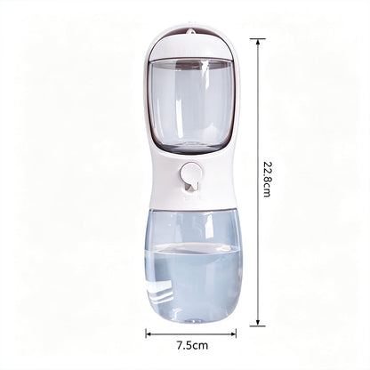 Portable pet water food bottle 8