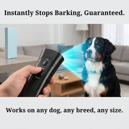 Ultrasonic bark deterrent remote