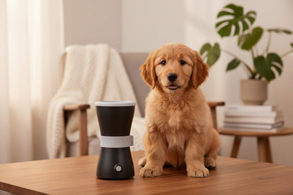 Electric Rotating Pet Paw Cleaning Cup