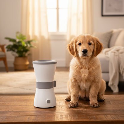 Electric Rotating Pet Paw Cleaning Cup