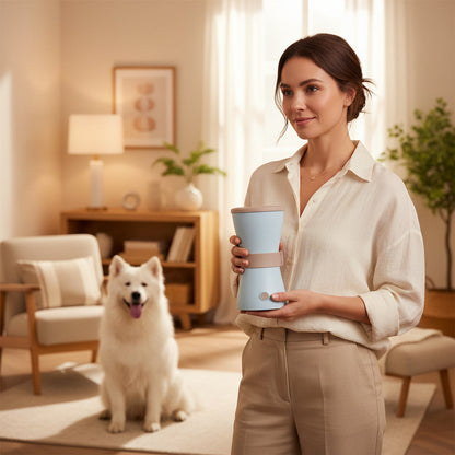 Electric Rotating Pet Paw Cleaning Cup