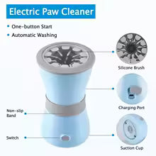 Electric Rotating Pet Paw Cleaning Cup
