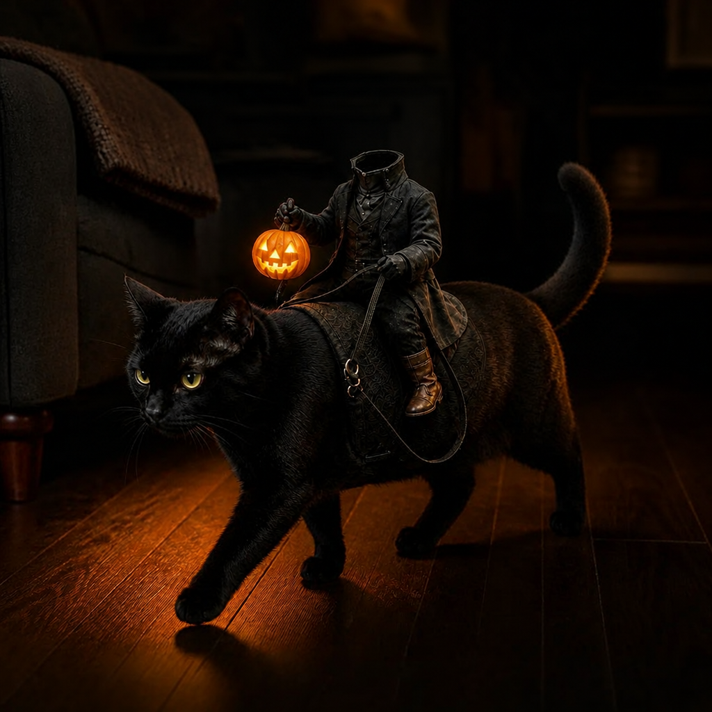 Headless Horseman Pet Halloween Costume
