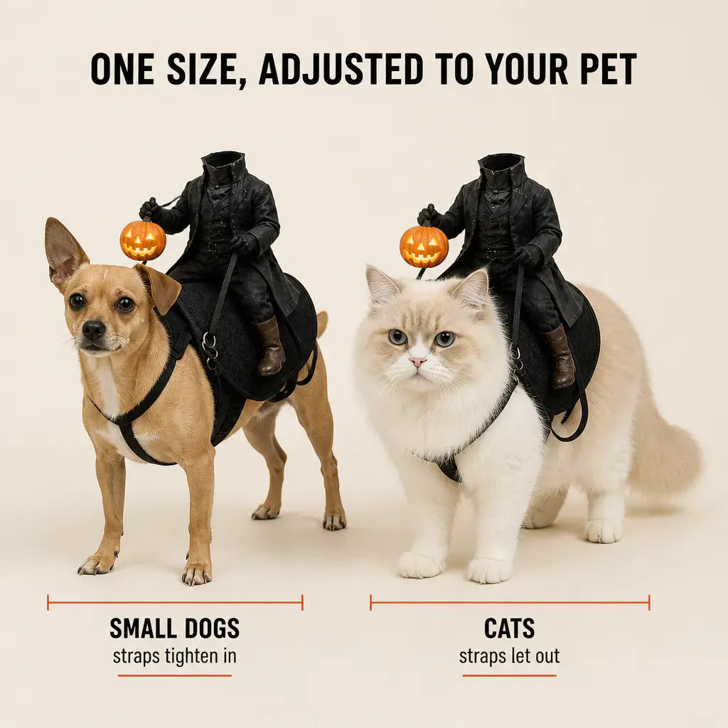 Headless Horseman Pet Halloween Costume
