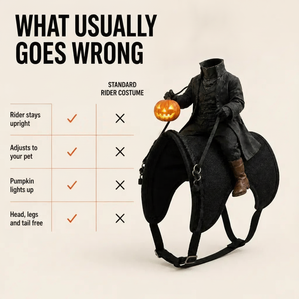 Headless Horseman Pet Halloween Costume