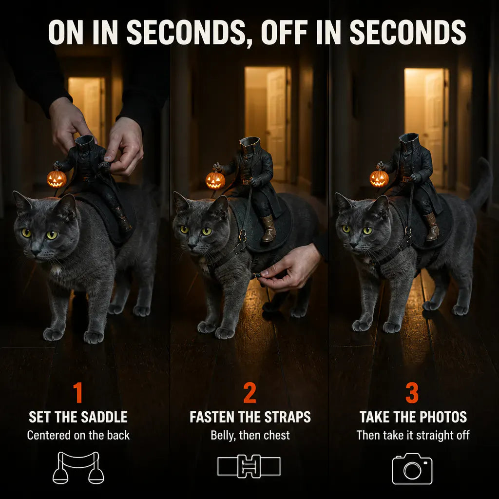 Headless Horseman Pet Halloween Costume