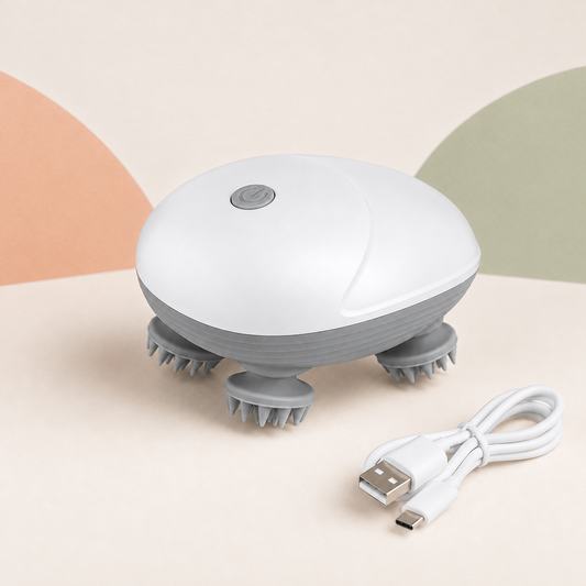 Rechargeable Cordless Pet Massage Brush with USB cable