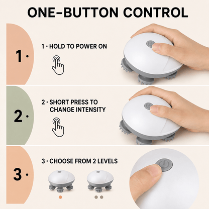 One-button control instruction diagram