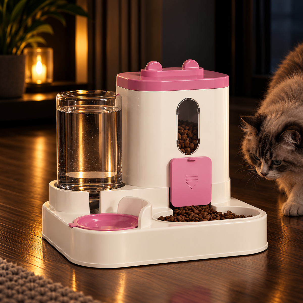 2-in-1 Gravity Pet Feeder and Water Dispenser - Image 10