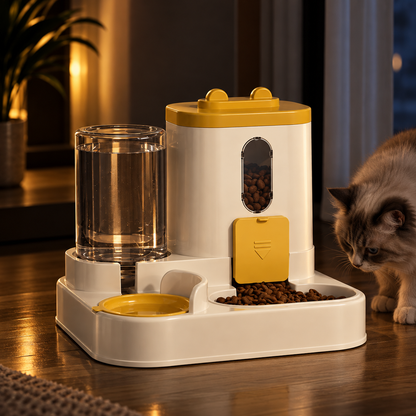 2-in-1 Gravity Pet Feeder and Water Dispenser - Image 12