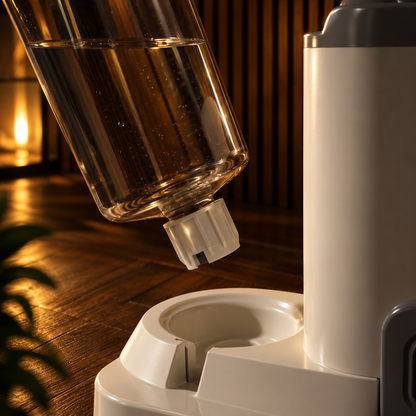 2-in-1 Gravity Pet Feeder and Water Dispenser - Image 6
