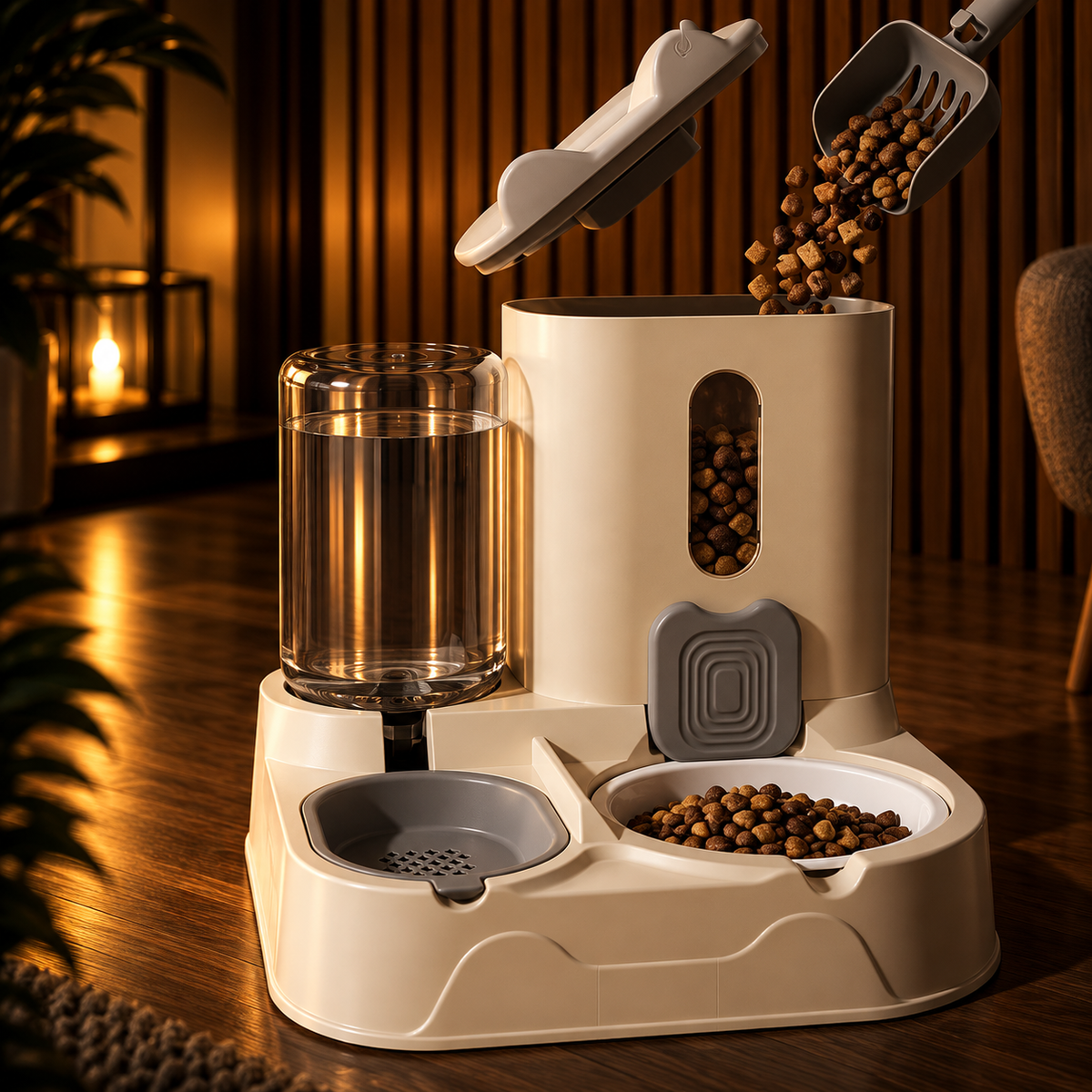 2-in-1 Gravity Pet Feeder and Water Dispenser - Image 7