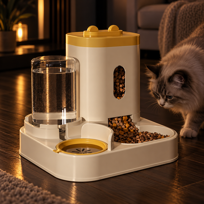 2-in-1 Gravity Pet Feeder and Water Dispenser - Image 9
