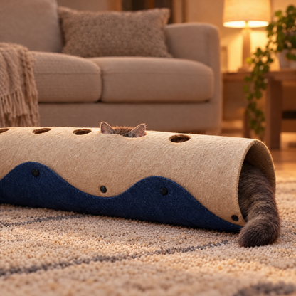 Felt cat tunnel product image 11