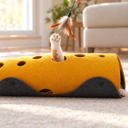 Felt cat tunnel product image 2