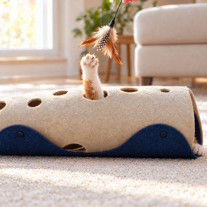 Felt cat tunnel product image 9