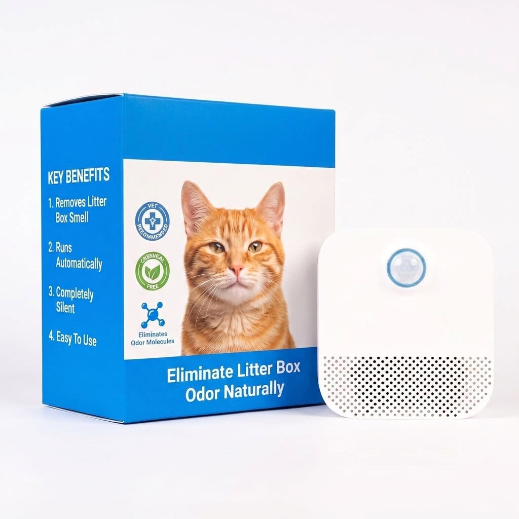 Negative Ion Cat Litter Box Odor Eliminator - image 1