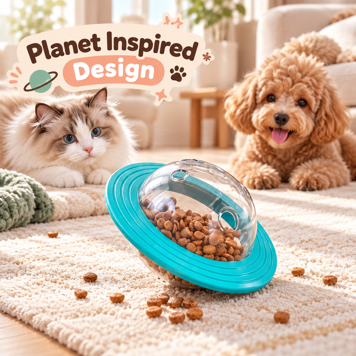 Interactive Treat Dispenser Toy - view 8