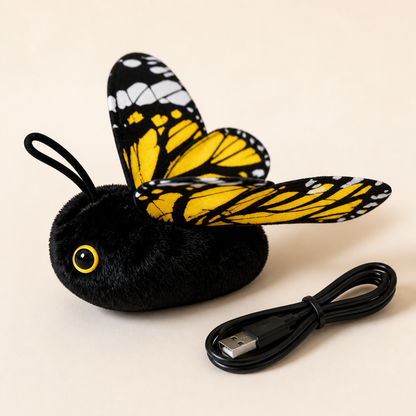 Rechargeable Flapping Butterfly Cat Toy - image 13