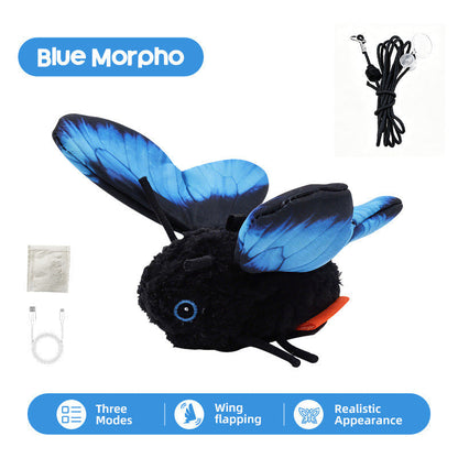 Rechargeable Flapping Butterfly Cat Toy - image 9
