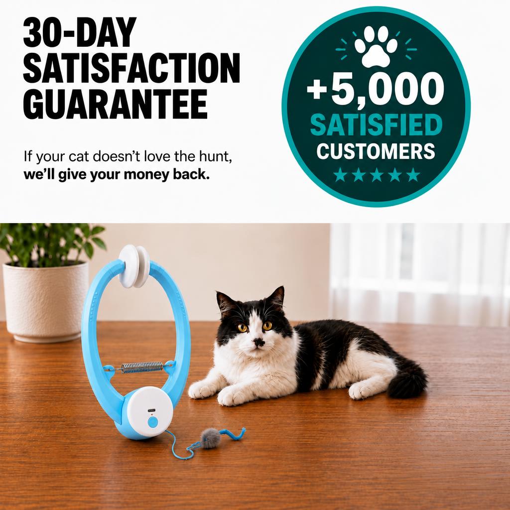 Door-hanging automatic feather cat toy, view 9