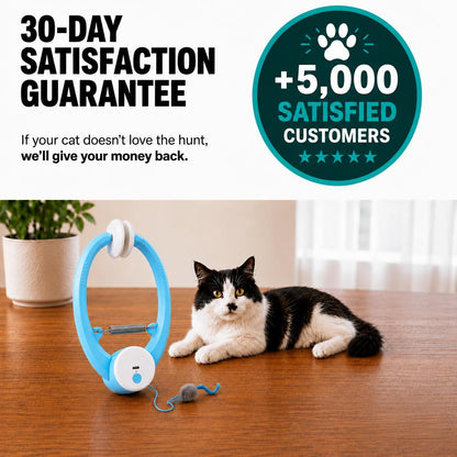 Door-hanging automatic feather cat toy, view 9