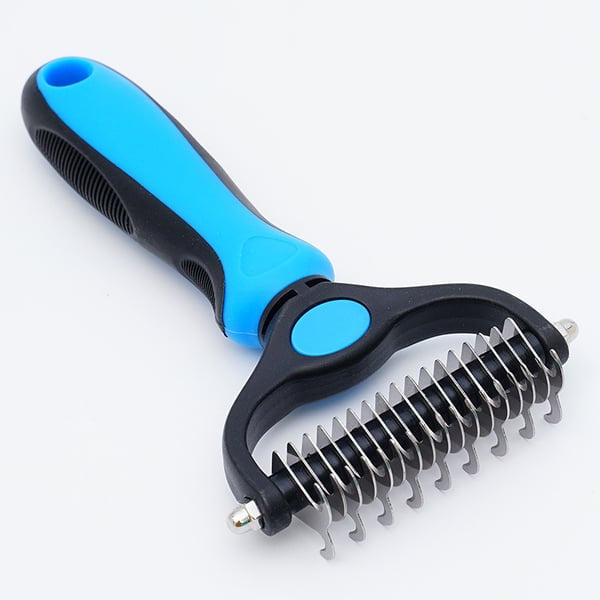 Double-Sided Deshedding and Dematting Brush for Pets - 3306760890-main-12.jpg