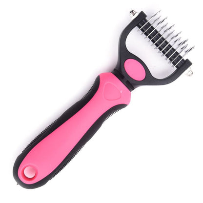 Double-Sided Deshedding and Dematting Brush for Pets - 3306760890-main-14.jpg